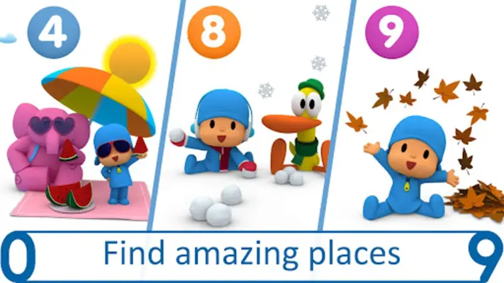 Pocoyo's Numbers game 1, 2, 3 android App screenshot 13