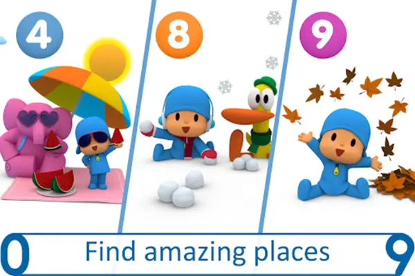 Pocoyo's Numbers game 1, 2, 3 android App screenshot 21