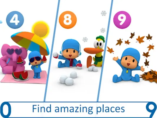 Pocoyo's Numbers game 1, 2, 3 android App screenshot 5