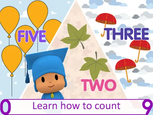 Pocoyo's Numbers game 1, 2, 3 android App screenshot 6